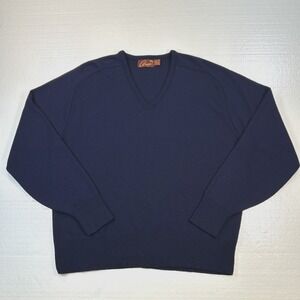 VTG Arnie Golf Sweater Men's XL Blue V-Neck Arnold Palmer Pullover Grandpacore